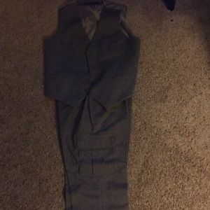 Perry Ellis Vest and Cargo dress pants 32x30